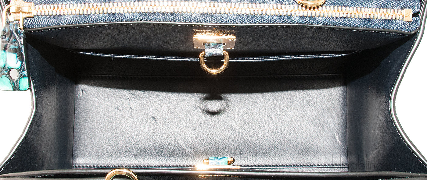 City Steamer Crocodile Bag PM