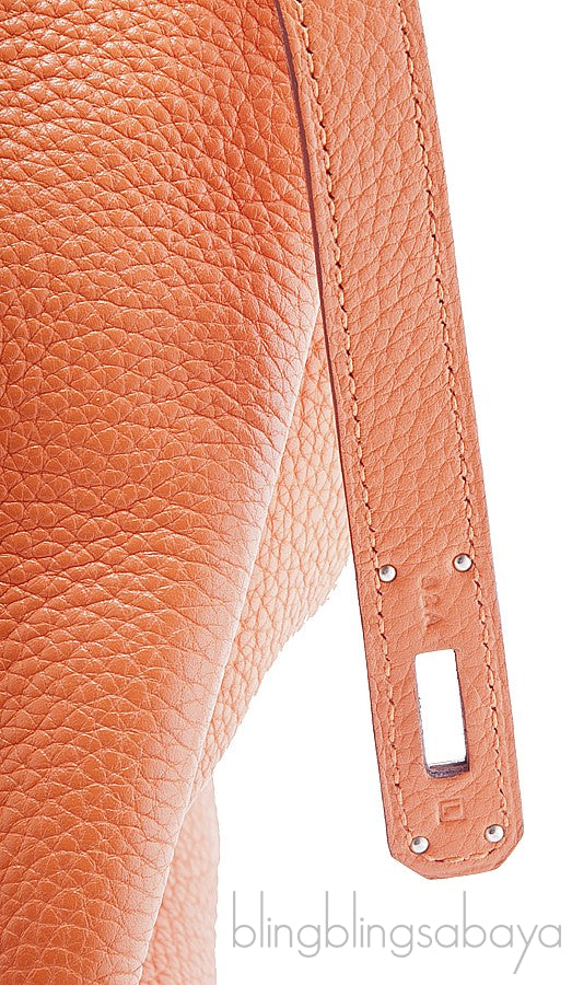 Birkin 40 Orange Taurillon Clem