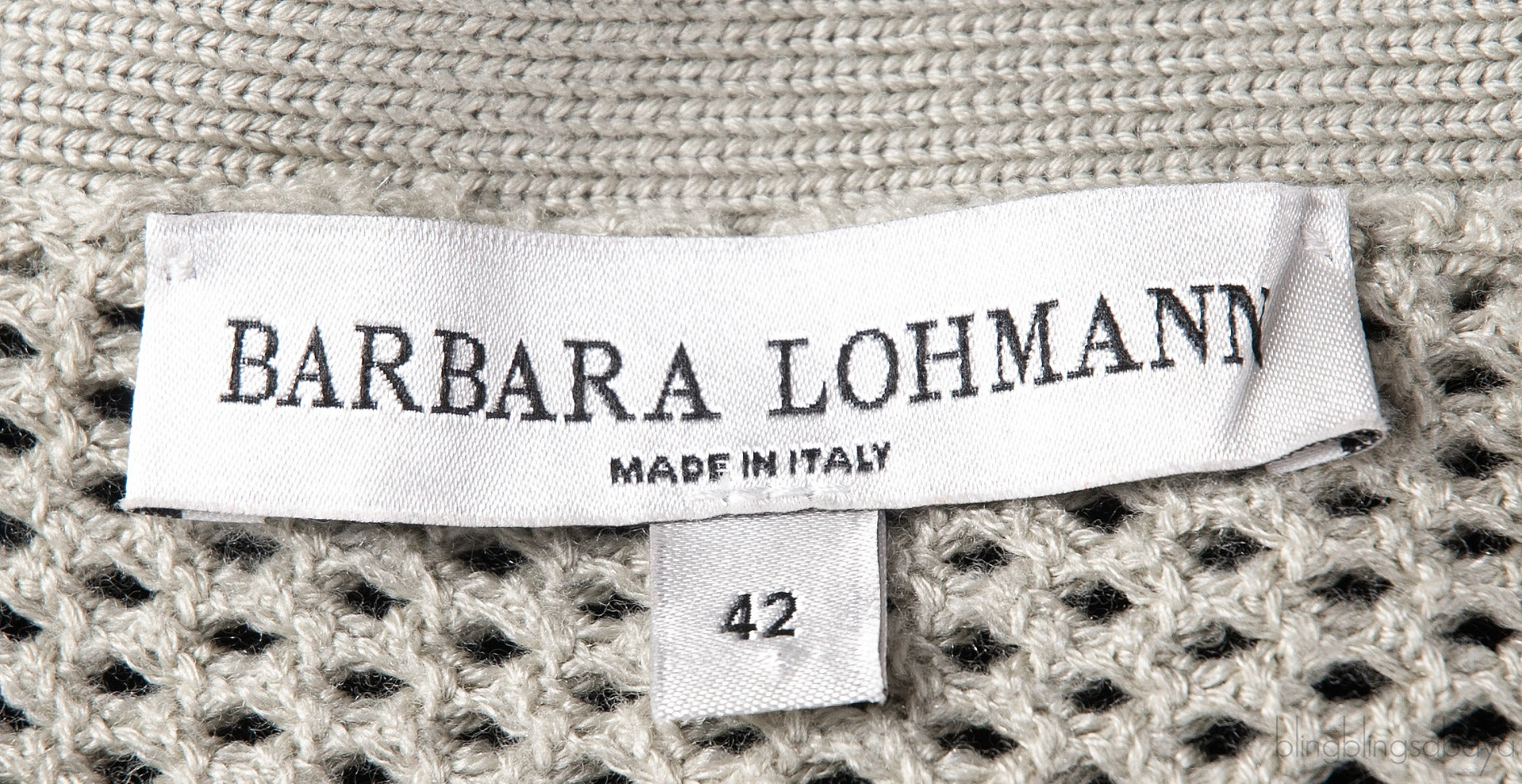 Grey Perforated Cardigan