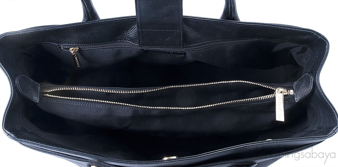 Black Caviar Executive Cerf Tote