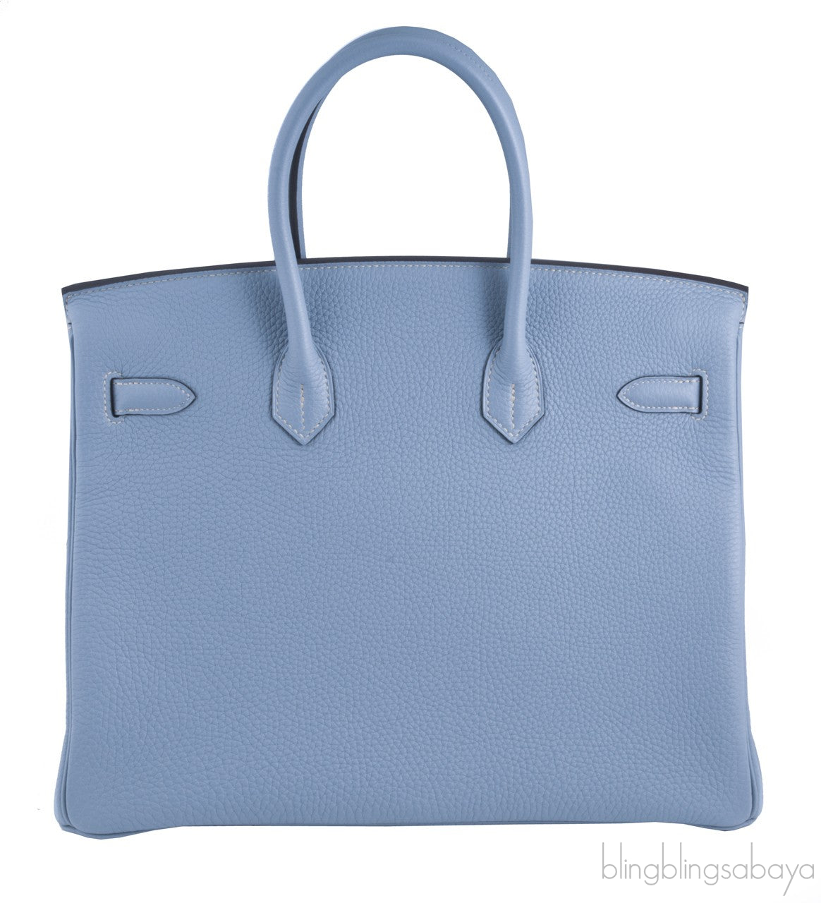 Birkin 35 Blue Lin Togo