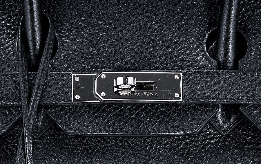 Birkin 35 Black Taurillon Clem PHW