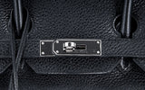 Birkin 35 Black Taurillon Clem PHW