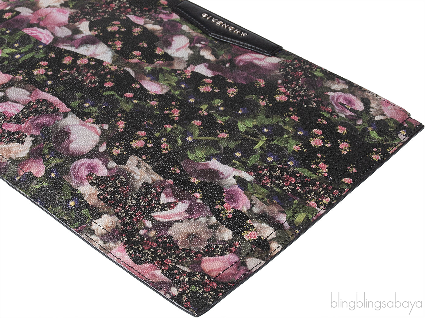 Givenchy Floral Print Large Clutch