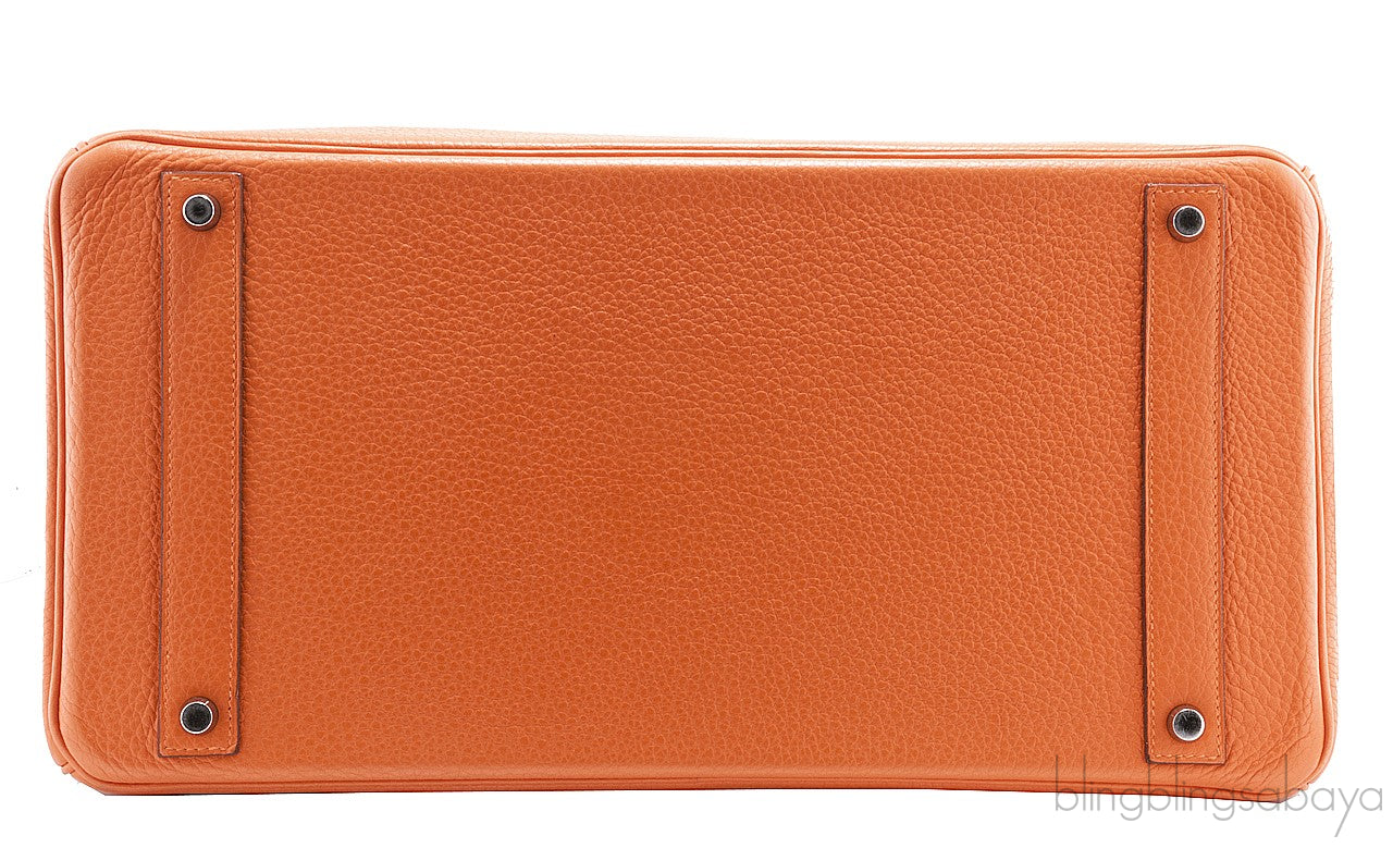 Birkin 40 Orange Taurillon Clem