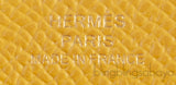 Kelly To Go Bag Wallet Jaune Ambre