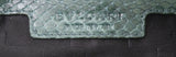Green Python Monete Fold-over Clutch