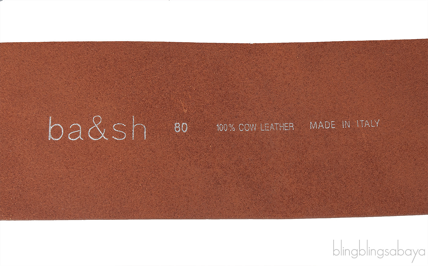 Brown Bianca Wide Belt