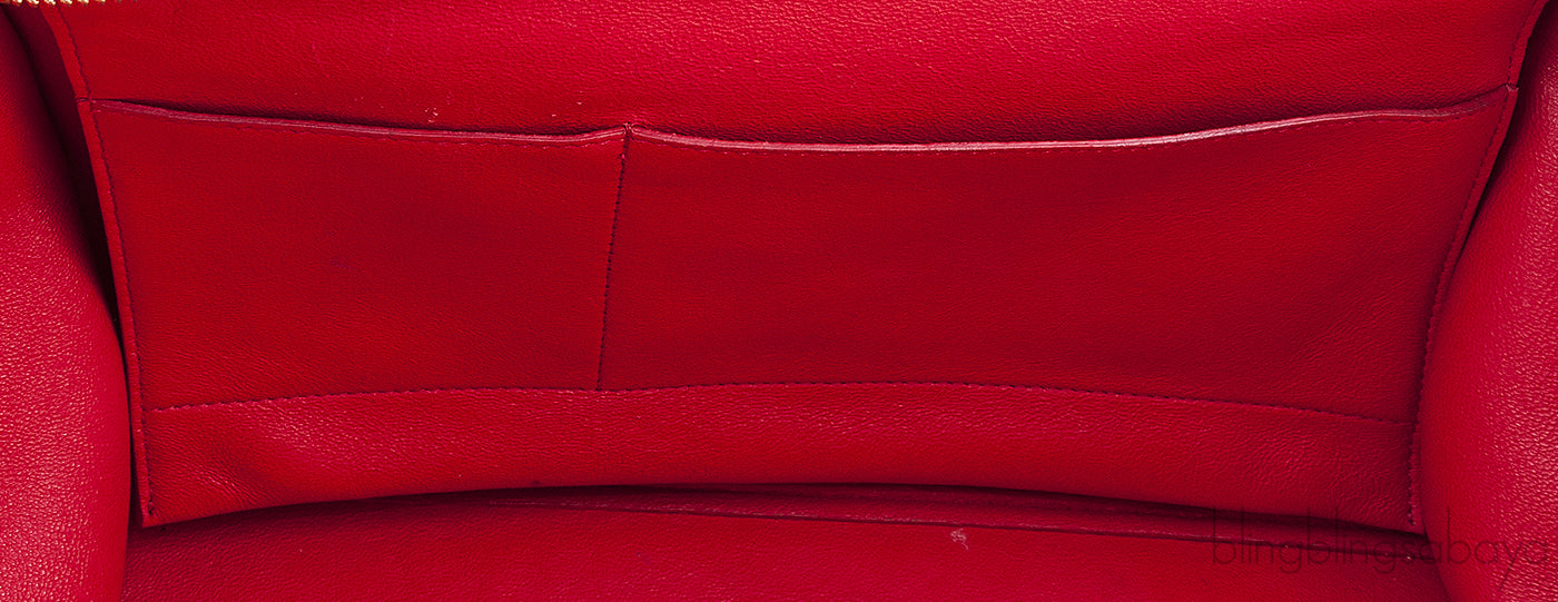 Trapeze Luggage Python Red*