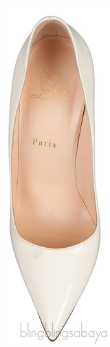 Off-white Patent Pigalle Pump