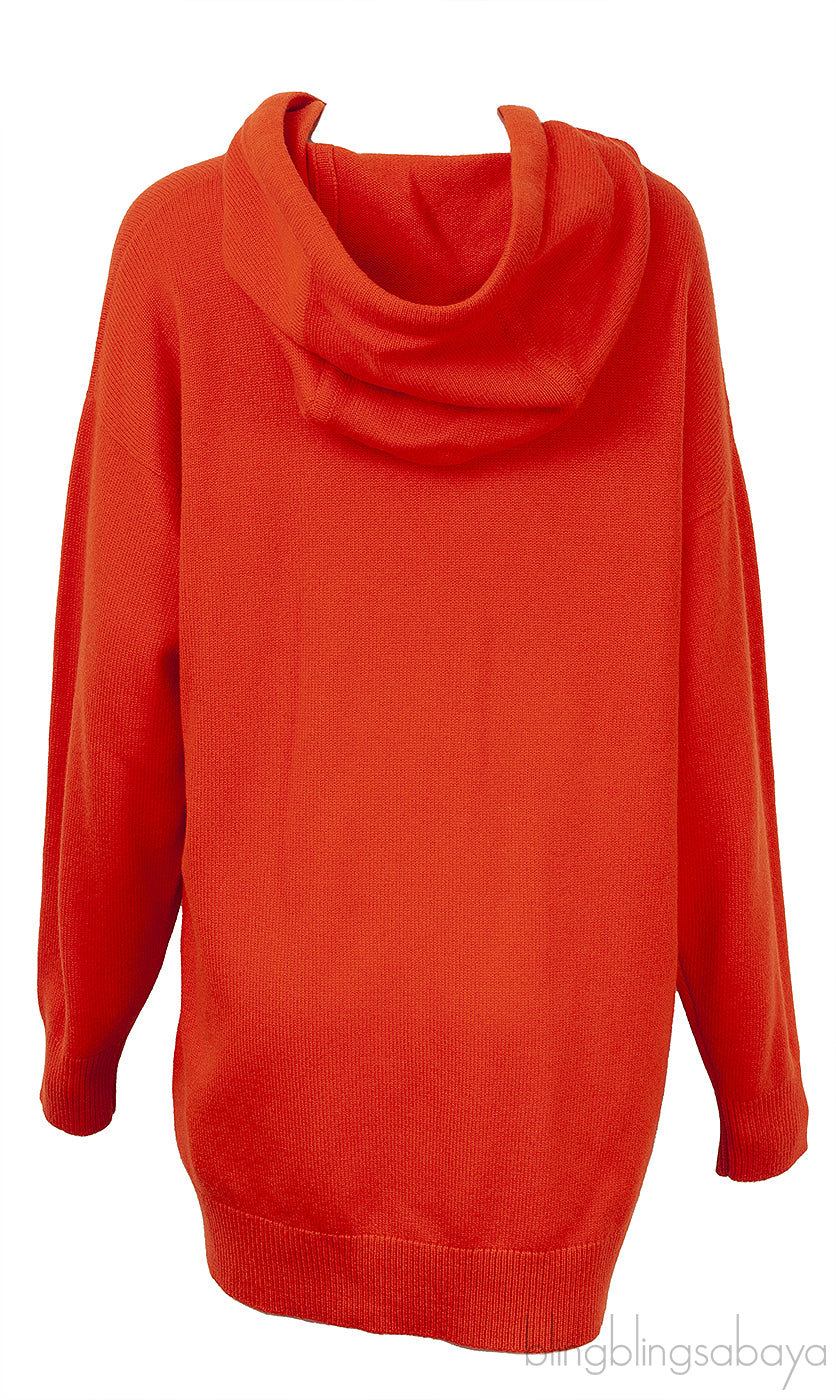 Ice Cream Orange Cashmere Sweatshirt
