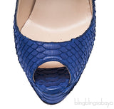 Bambou 140mm Snakeskin Pump