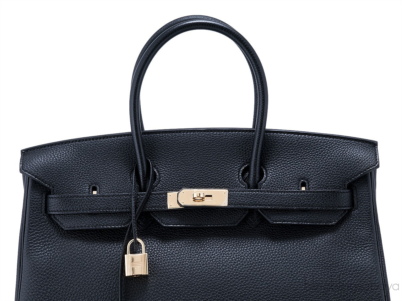 Birkin 35 Black Togo GHW