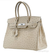 Birkin 30 Parchemin Ostrich