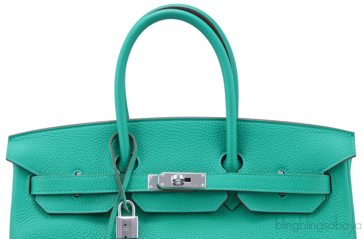 Birkin 35 Mint Taurillon Clem