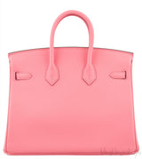 Birkin 25 Swift Rose Ete PHW
