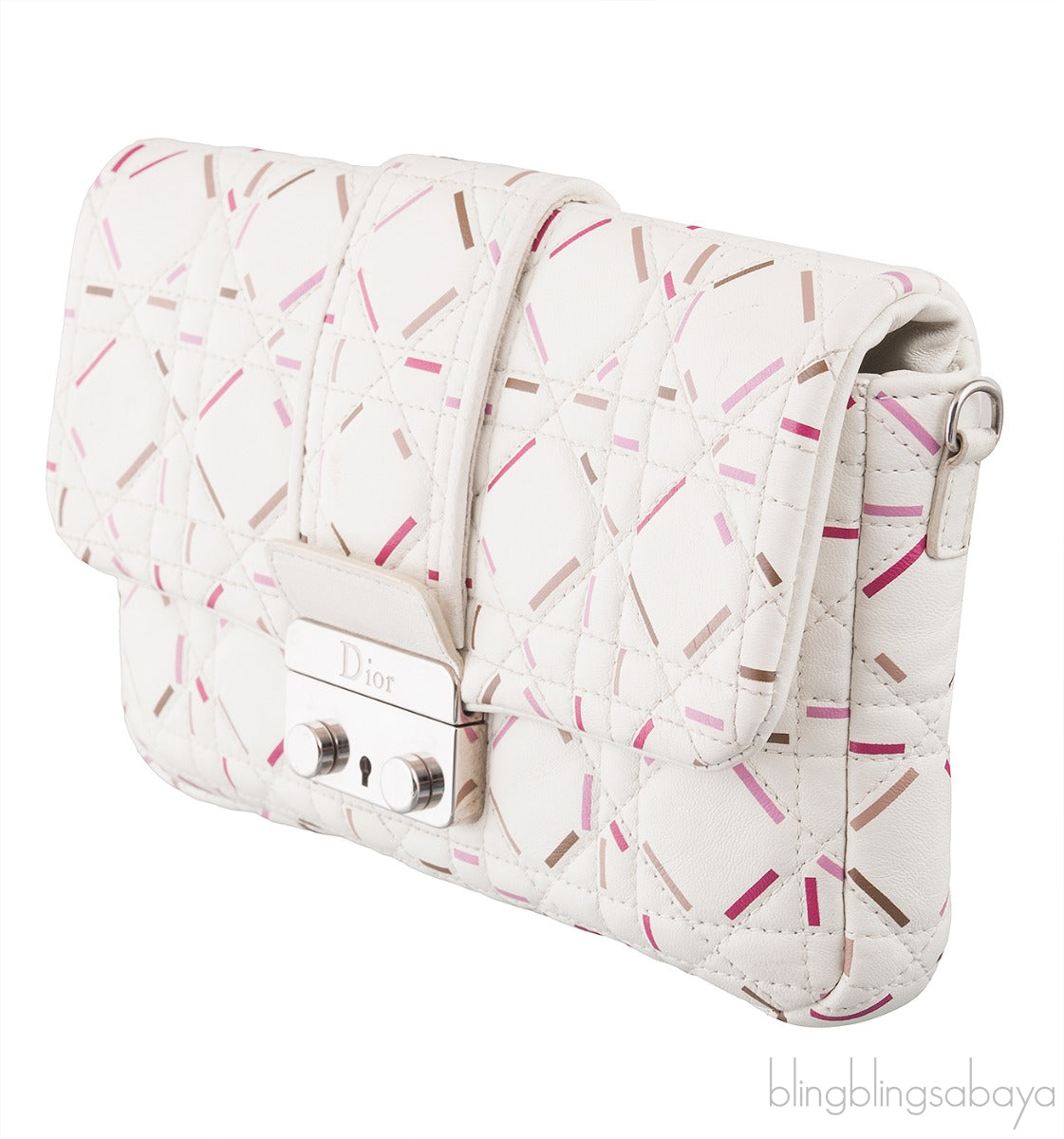 Cannage Quilted Crossbody Bag