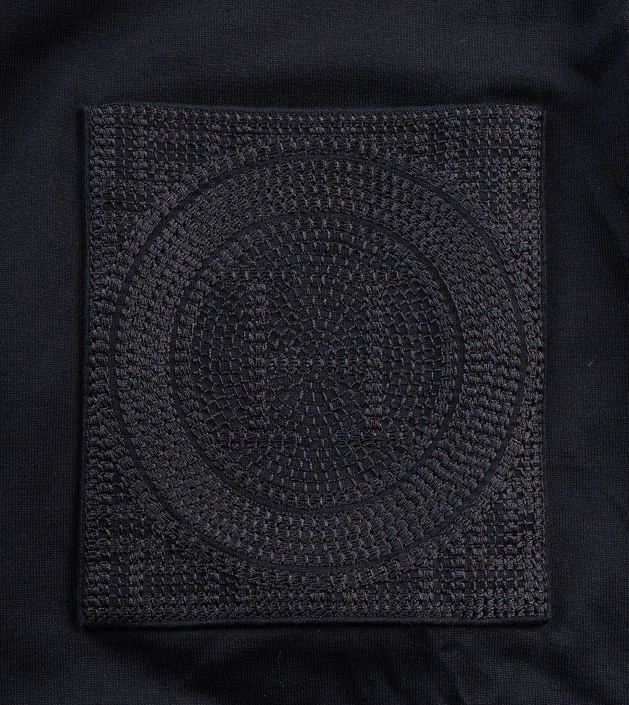 Hermes Black Droit Poche Brodee T-shirt S