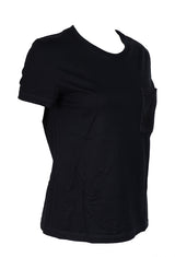 Hermes Black Droit Poche Brodee T-shirt S