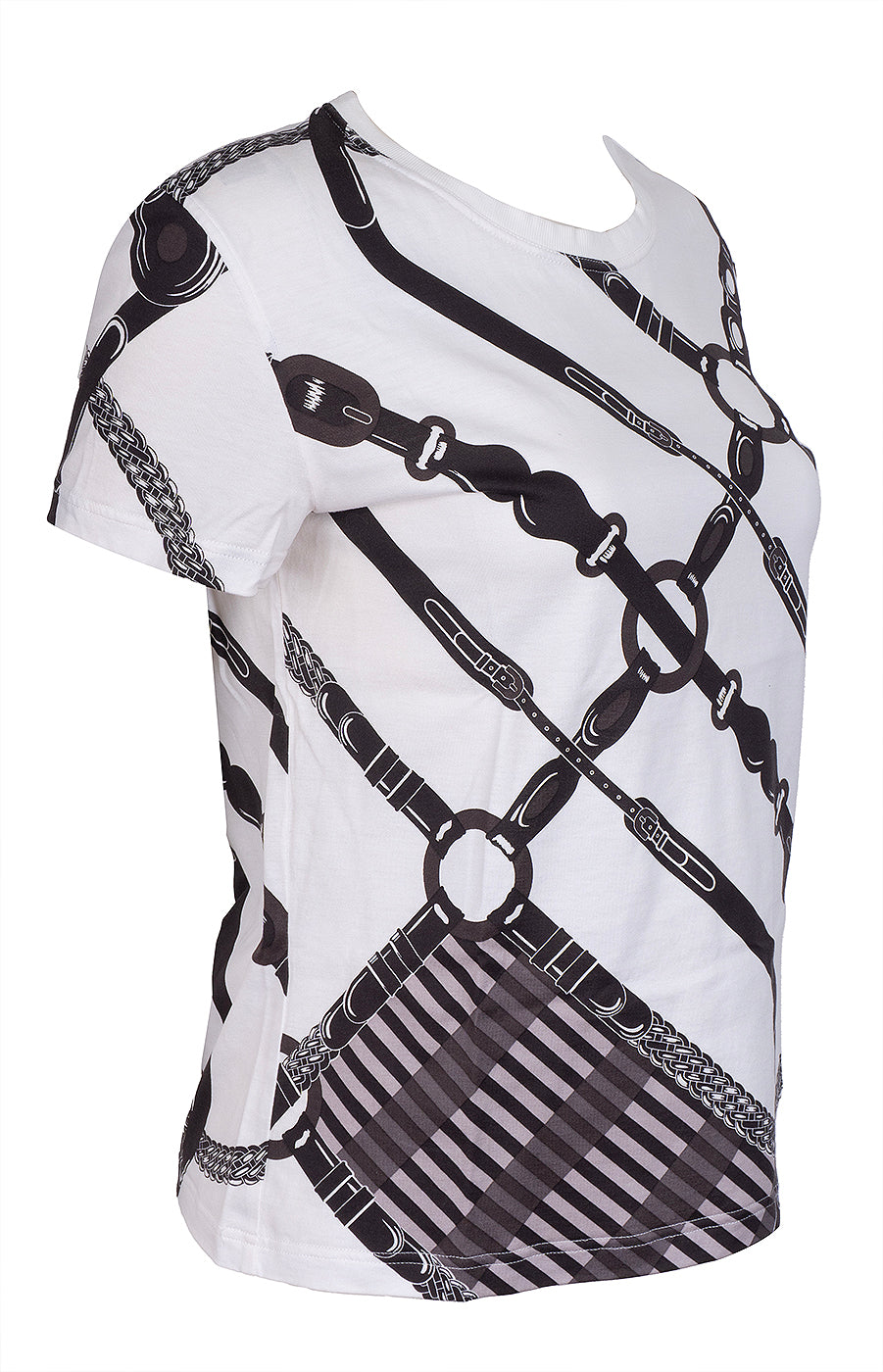 Hermes Coaching Remix Straight T-shirt XS