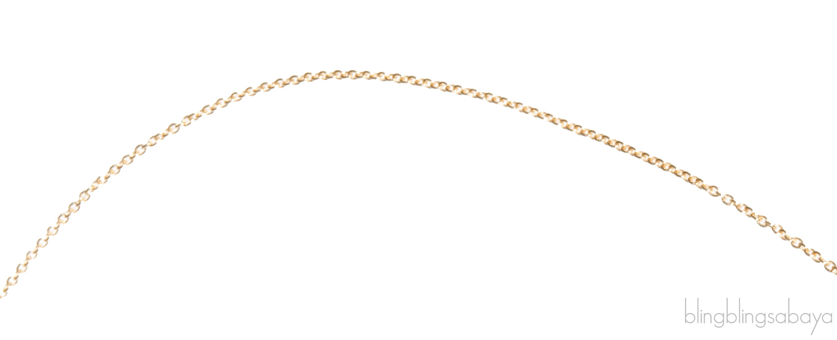 Rose Diamond Yellow Gold Necklace