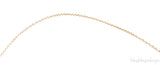 Rose Diamond Yellow Gold Necklace