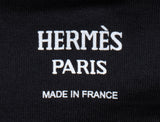 Hermes Black Droit Poche Brodee T-shirt S