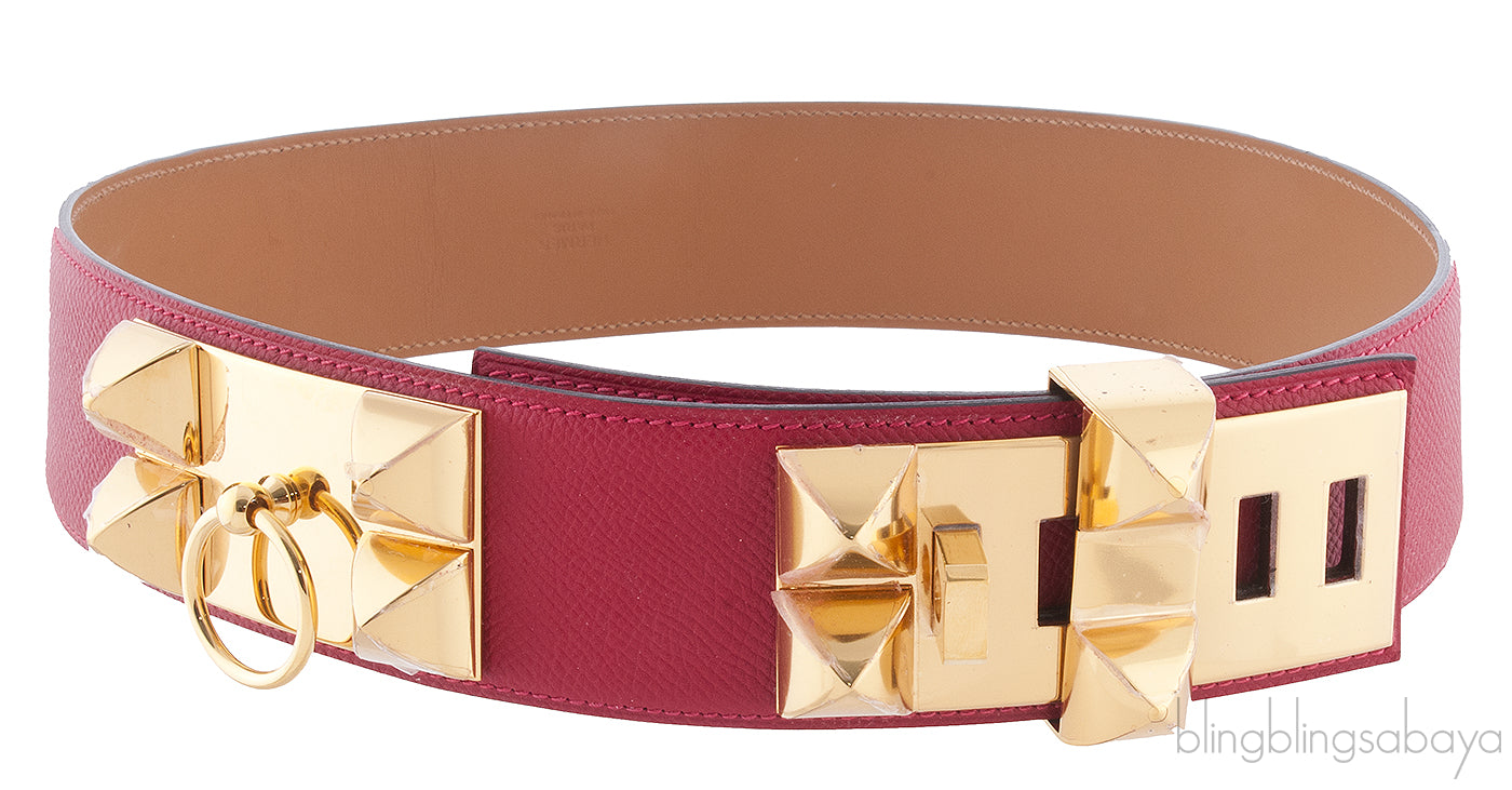 Collier de Chien Epsom Belt GHW*