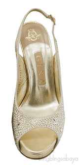Asha Swarovski Slingback Pump