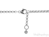 Possession White Gold Diamond Brac