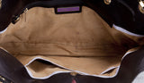 Ayse Python Shoulder Bag