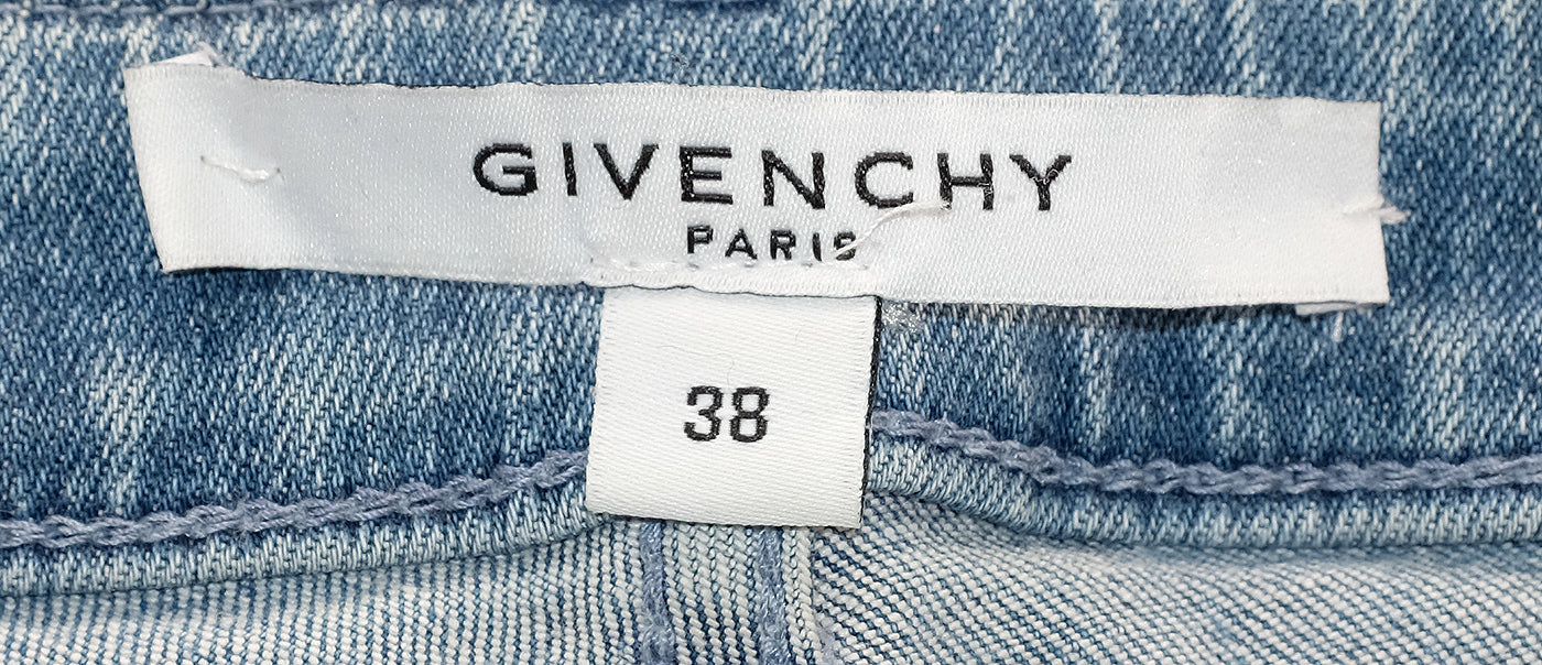 Givenchy Blue Washed Denim Jeans