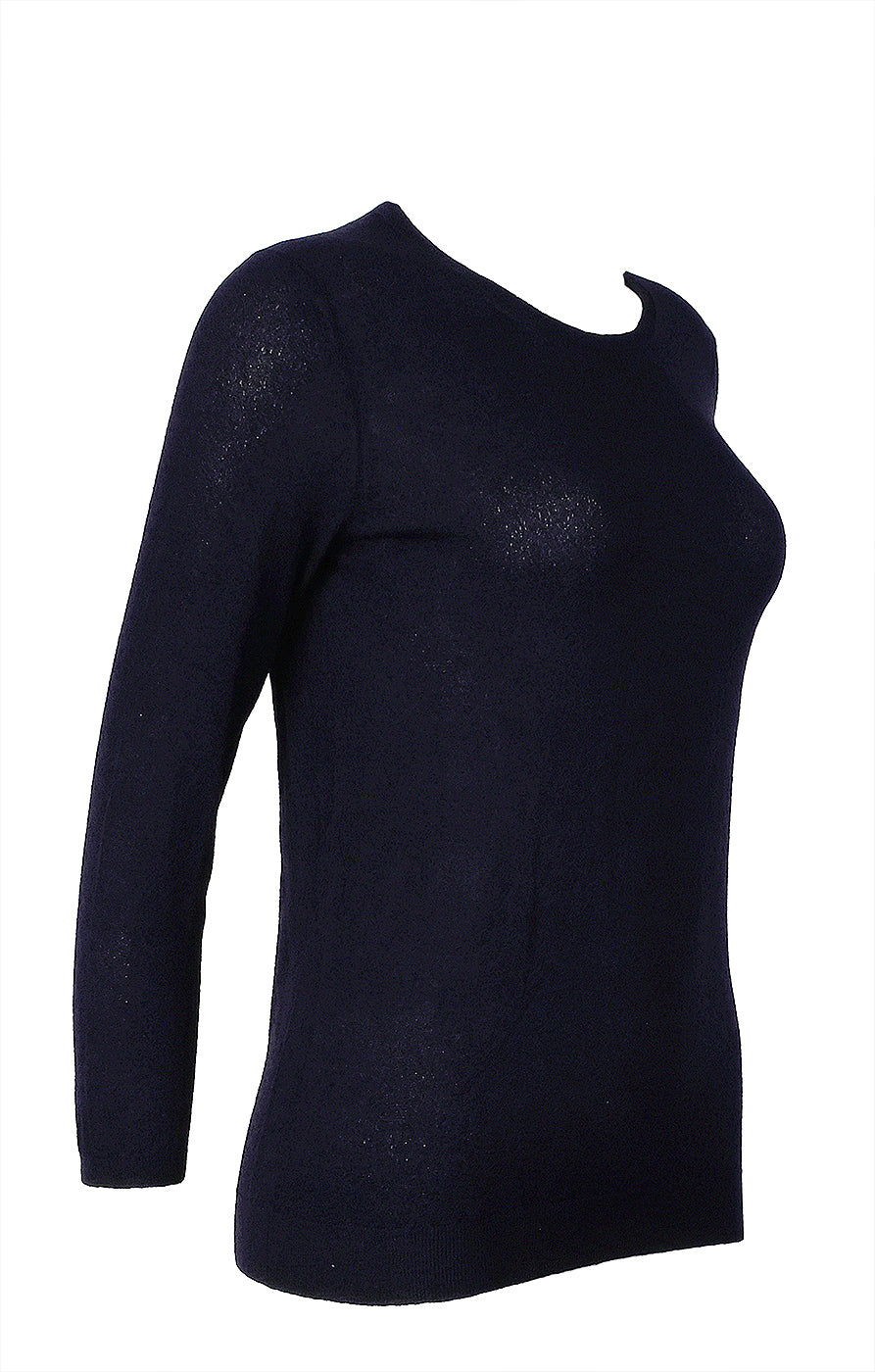 Louis Vuitton Navy Blue Knit Viscose Sweatshirt