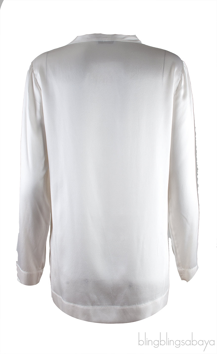 Pearl White Long Sleeve Shirt
