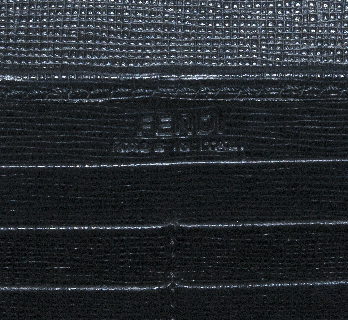 2Jours Black Saffiano Wallet*