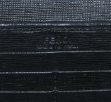 2Jours Black Saffiano Wallet*