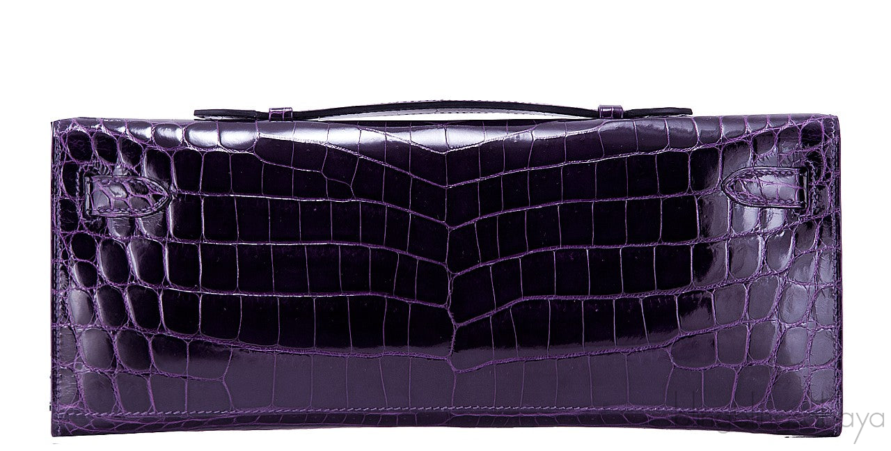Kelly Cut Niloticus Crocodile Amethyst