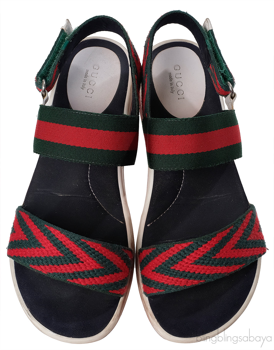 Gucci Children’s Green Sandals