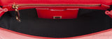 Red Miss Sicily Crystal & Flower Embellished Bag