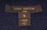 Louis Vuitton Navy Blue Knit Viscose Sweatshirt