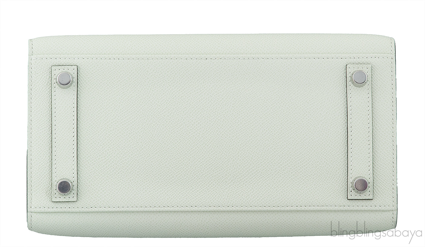 Birkin 25 Sellier Epsom Vert Fizz PHW