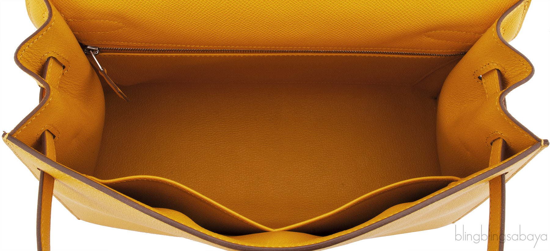 Kelly 32 Jaune d\'Or Epsom PHW