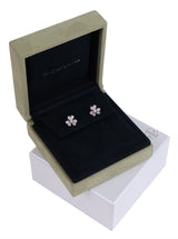 Van Cleef & Arpels Frivole Mini Pave Diamond Stud Earrings