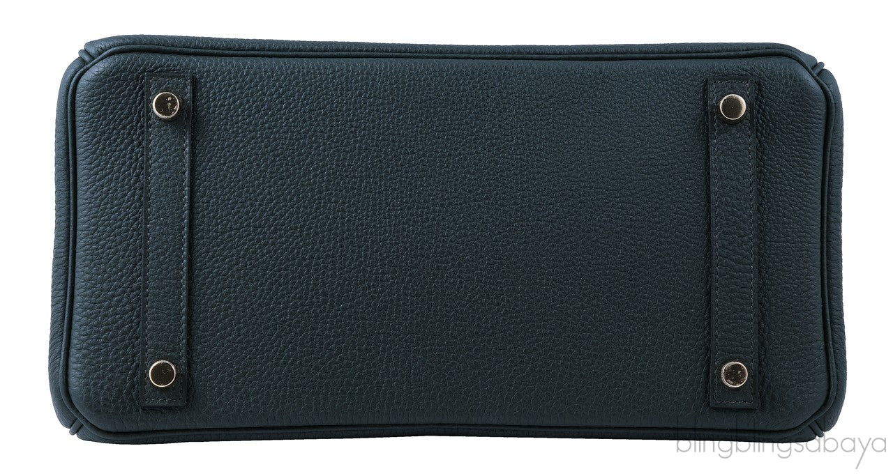 Birkin 30 Vert Fonce Togo