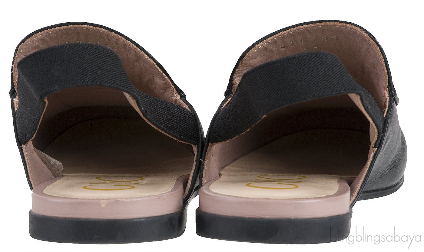 Princetown Leather Kids Slipper