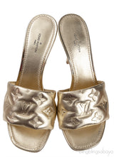 Metallic Gold Neo 90mm Revival Mule