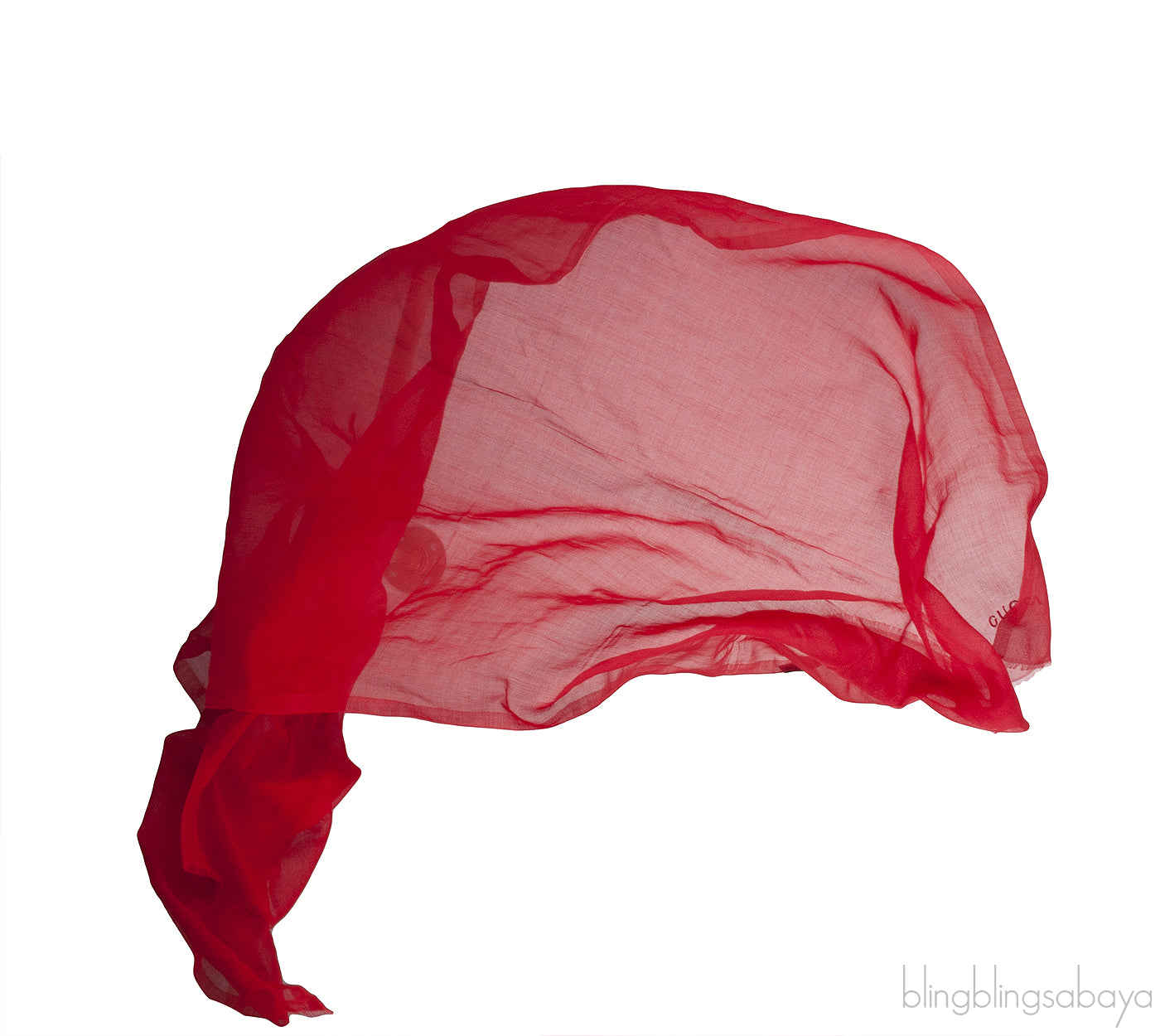 Red Cotton Scarf