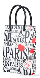 BONJOUR PARIS Shopping Phone Holder Bag