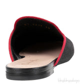 Dior Je T\'aime Canvas Mules Black