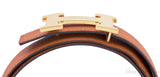 H Belt Orange / Black